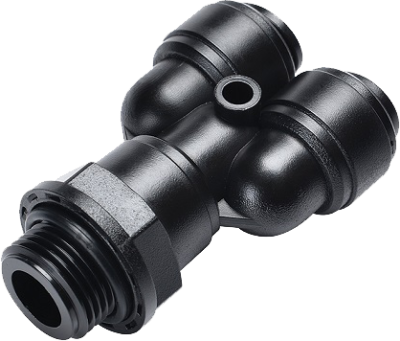 BF-YEd-…-G-… - Y-Einschraubverschraubung, drehbar, zylindrisch, G-Gewinde