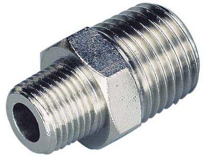 F-Drk-MSv - Doppelnippel - reduziert, konisch