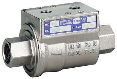 K-PNS-100D-MSv-NBR - 2-2 Wege Pneuma-Sperrventil