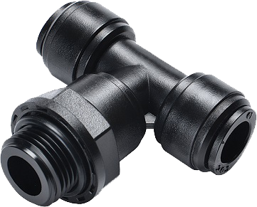 BF-TEd-…-G-… - T-Einschraubverschraubung, drehbar, zylindrisch, G-Gewinde