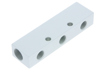 F-VT1-AL-natur - Verteilerblock 3/8 - 1/4