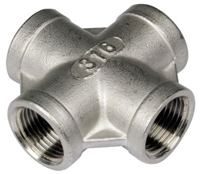 F-KI-VA - Kreuz-Stück - Innengewinde