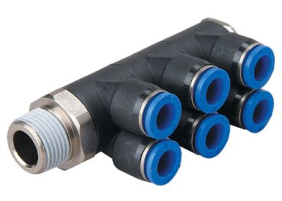 B-YVTEdk3 - Y-Verteiler-Einschraubverschraubung