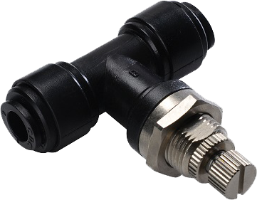 BF-DVTS-… - T-Drosselventil, Schalttafeleinbau, metrisch