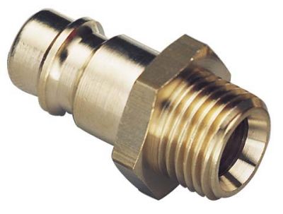 L-SA7-MS - Stecknippel mit Aussengewinde