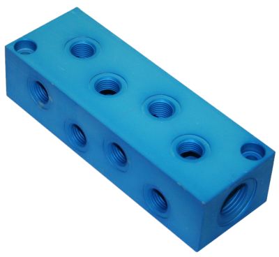 F-VT-AL-blau - Verteilerblock