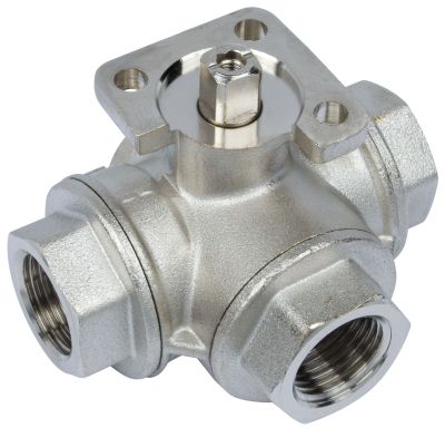 K-MU-390-MSv - 3-2-Wege-T-Kugelhahn III ISO-Flansch