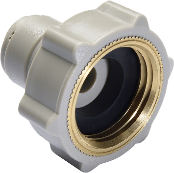 BF-GA-…-NH-… - Gerade Aufschraubverschraubung, zylindrisch, NH-Gewinde